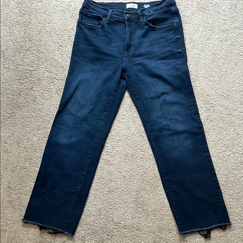 Kensie Dark Navy Straight Leg Jeans